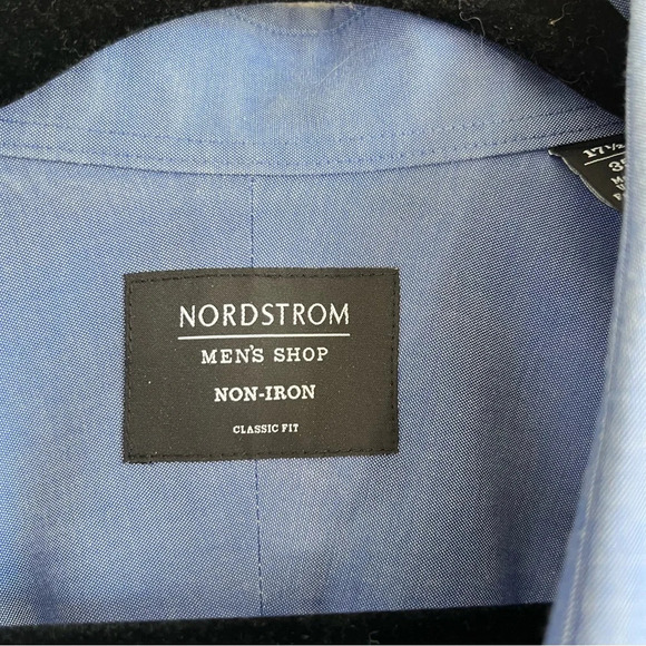 Nordstrom Mens Shop Non-Iron Classic Fit Button Up Shirt - Picture 8 of 10